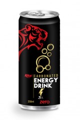 250ml Carbonated energy drink zero